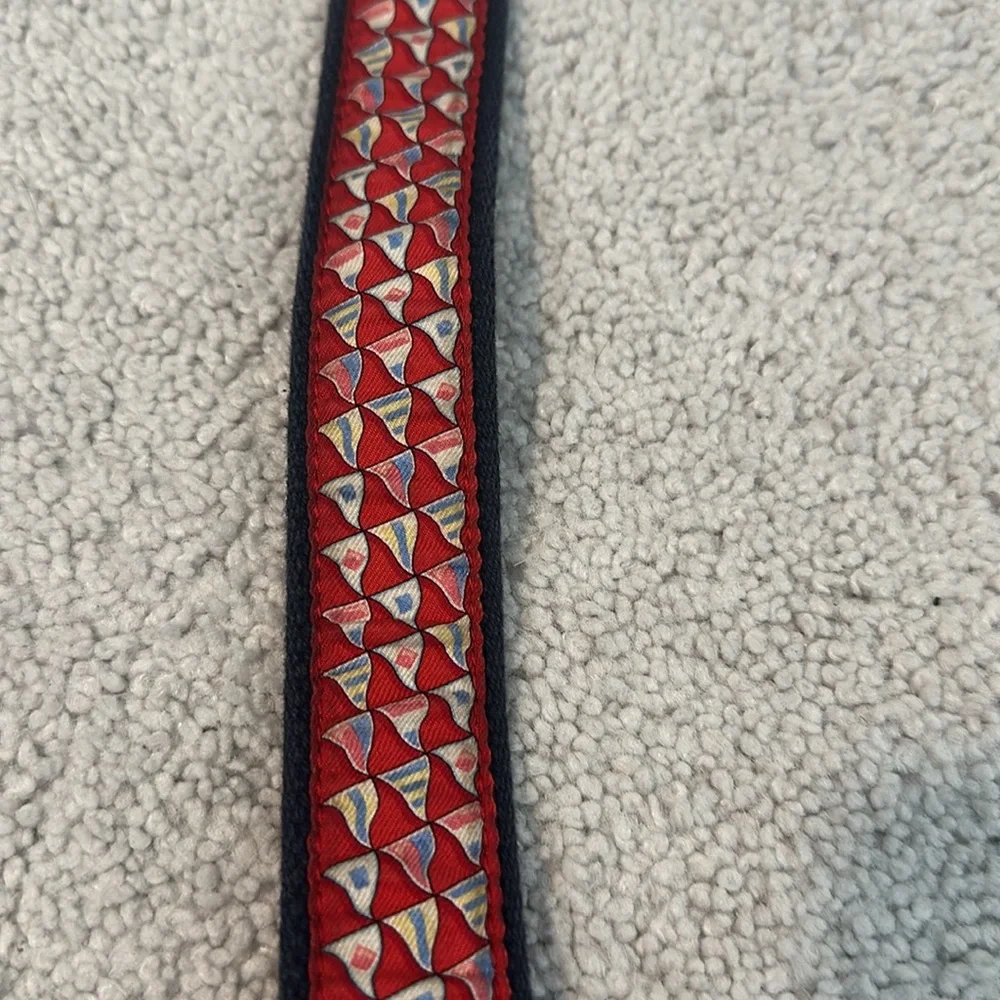 Vineyard Vines Boy’s Red Nautical Flag Belt Size 26